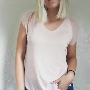 | Simply Vera | Sheer Shoulder Tee